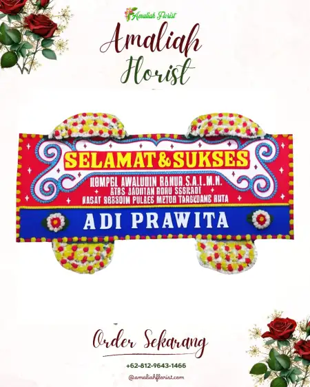 Papan Bunga Ucapan Selamat Venue Wedding Alam Sutera